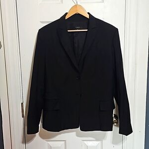 Ann Taylor Black Blazer Size 18